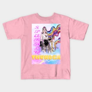 Sparkly Thunder 1 Kids T-Shirt